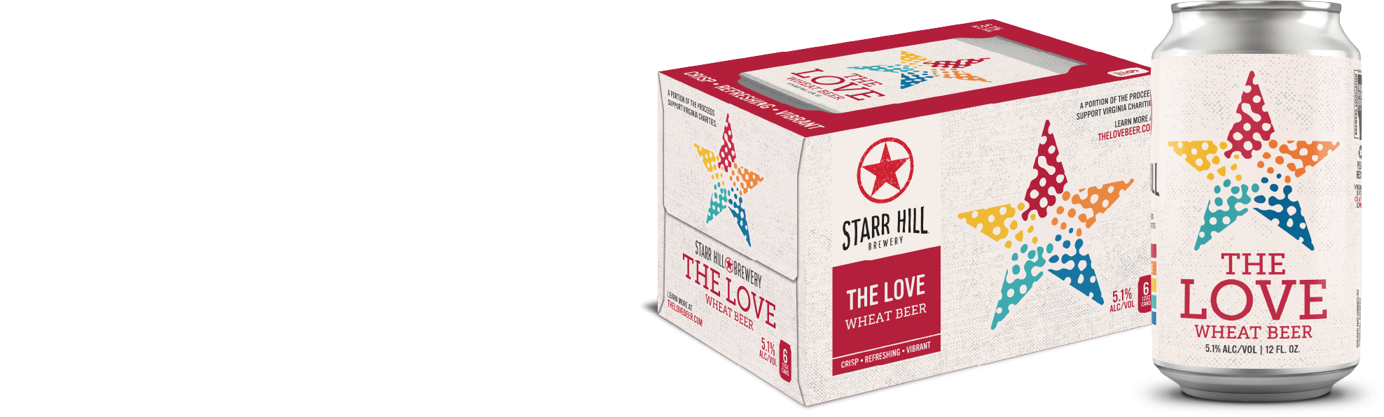 The Love Wheat Beer — Starr Hill Brewery